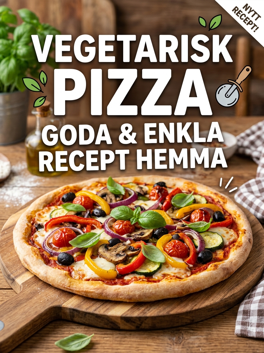 Vegetarisk pizza